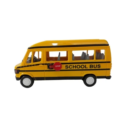 Plastic School Bus For Kids (Yellow) - Image 3