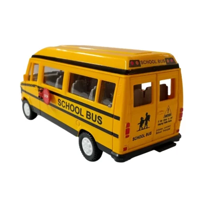 Plastic School Bus For Kids (Yellow) - Image 5