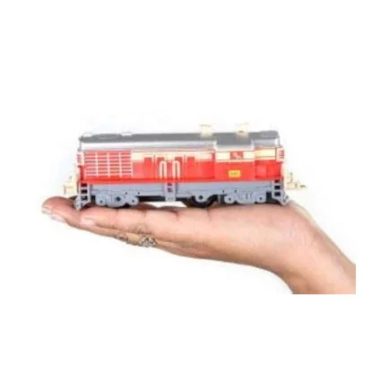 Plastic Passenger Train Coaches With Railway Track (Multicolor) - Image 2