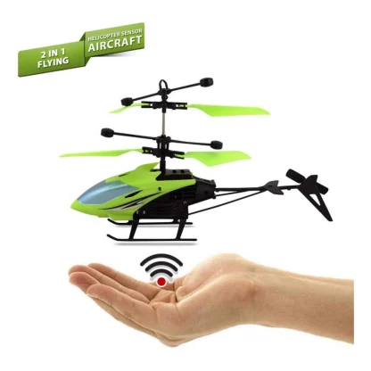 Plastic Radio Remote Control Hand Sensor Helicopter With Usb Charging (assorted) - Image 3