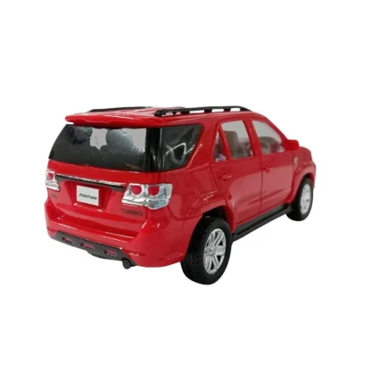 Plastic Pull Back Action Suv Fortuner (Red) - Image 5