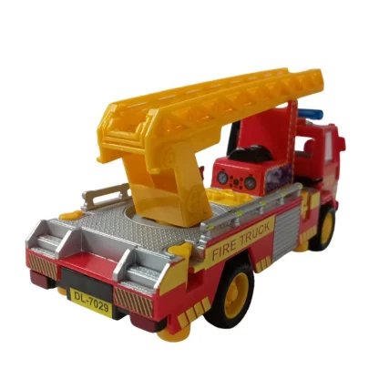 Plastic Fire Ladder Truck (Assorted) - Image 3