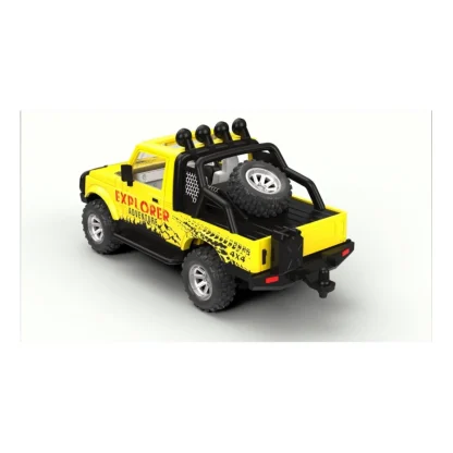 Plastic Maruti Gypsy Sports Die Cast Model Open Ranger Jeep (Assorted) - Image 5