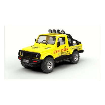 Plastic Maruti Gypsy Sports Die Cast Model Open Ranger Jeep (Assorted)