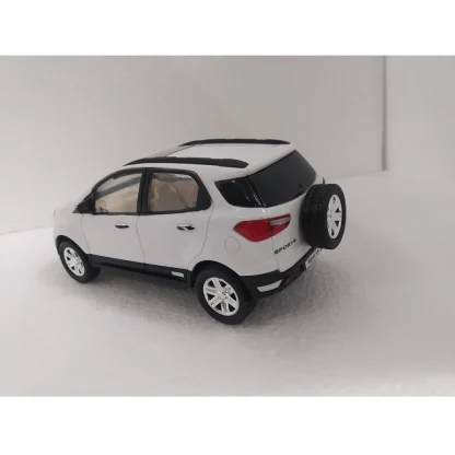 Plastic Pull Back Action Sports Echo Suv Model Car (White) - Image 3