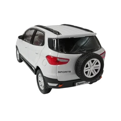 Plastic Sports Echo Toy Car (White) - Image 3