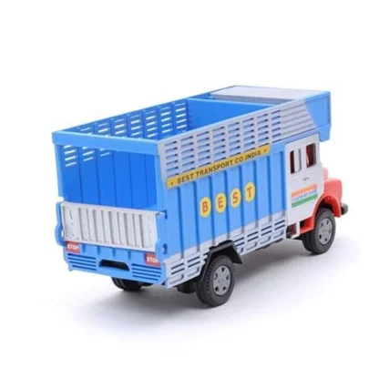 Plastic Resque Truck In Suv Car (Blue & Red) - Image 3