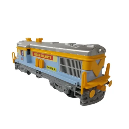 Plastic 8 Wheels Engine With Pull Back Action Train (Multicolor) - Image 5