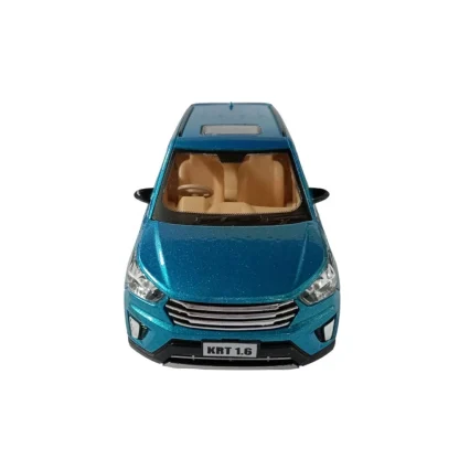 Plastic Pull Back Action Model Car (Blue) - Image 2