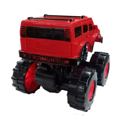 Plastic Powered Jumping Car (Red) - Image 3