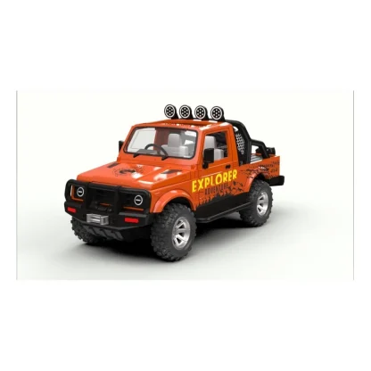 Plastic Maruti Gypsy Sports Die Cast Model Open Ranger Jeep (Assorted) - Image 4