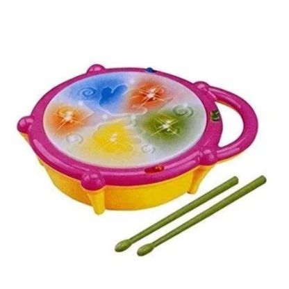 Plastic 3D Flash Drums With Lights  Musical (Assorted) - Image 3