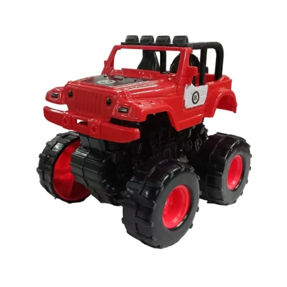 Plastic Powered Jumping Police Jeep Car (Assorted)