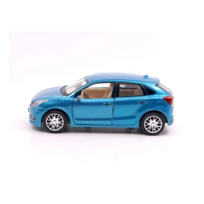 Plastic Nexa Brilleo Pull Back Model Car (Blue) - Image 4