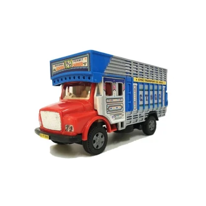 Plastic Resque Truck In Suv Car (Blue & Red) - Image 5