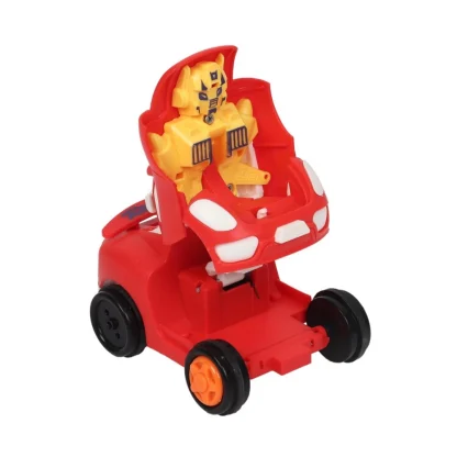 Plastic Transformer Robot Car (Multicolor) - Image 2