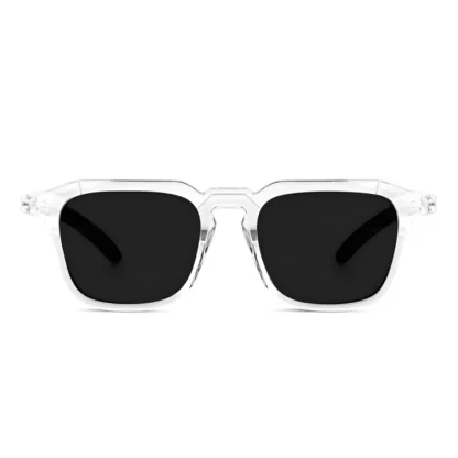 Pack Of 2 Classic Unisex UV400 Protection Sunglasses (White) - Image 3