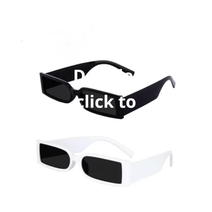 Pack Of 2 Unisex UV400 Protection Sunglasses (MultiColor) - Image 5