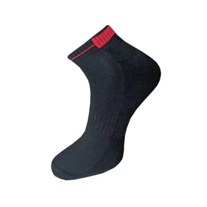 3_Pair Set Unisex Casual Cotton Solid Ankle Length Socks (Multicolor) - Image 2