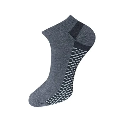 3_Pair Set Unisex Casual Cotton Solid Ankle Length Socks (Multicolor) - Image 4