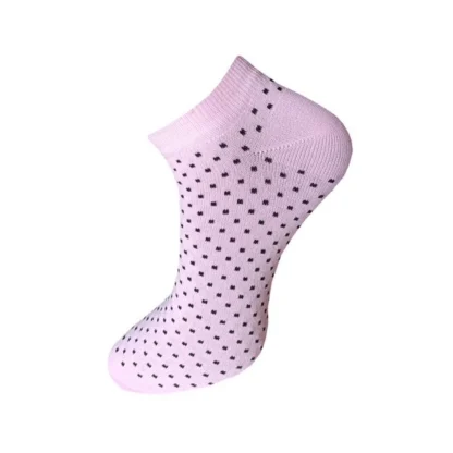 3_Pair Set Unisex Casual Cotton Printed Ankle Length Socks (Multicolor) - Image 3