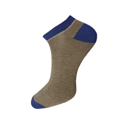 3_Pair Set Unisex Casual Cotton Solid Ankle Length Socks (Multicolor) - Image 4