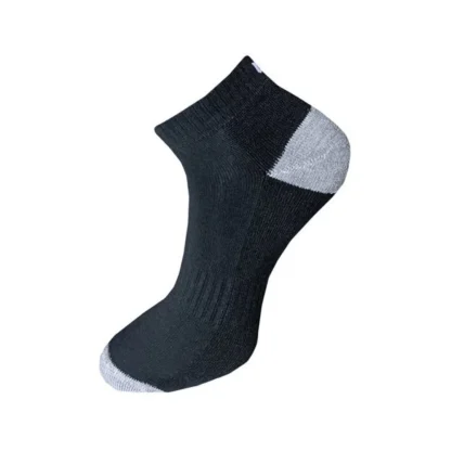 3_Pair Set Unisex Casual Cotton Solid Ankle Length Socks (Multicolor) - Image 2