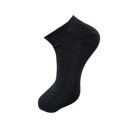 3_Pair Set Unisex Casual Cotton Printed Ankle Length Socks (Multicolor) - Image 3