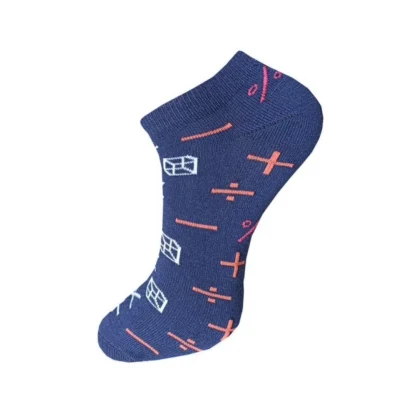 3_Pair Set Unisex Casual Cotton Printed Ankle Length Socks (Multicolor) - Image 2