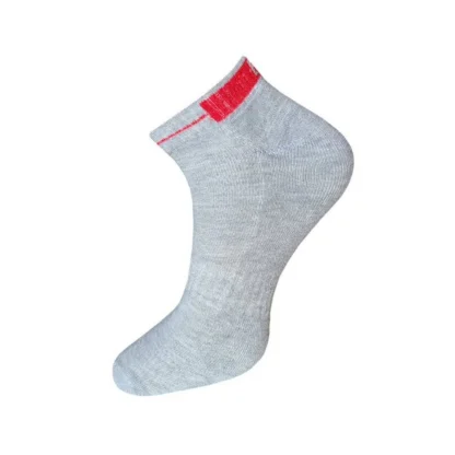 3_Pair Set Unisex Casual Cotton Solid Ankle Length Socks (Multicolor) - Image 3