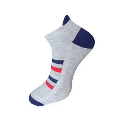 3_Pair Set Unisex Casual Cotton Printed Ankle Length Socks (Multicolor) - Image 3