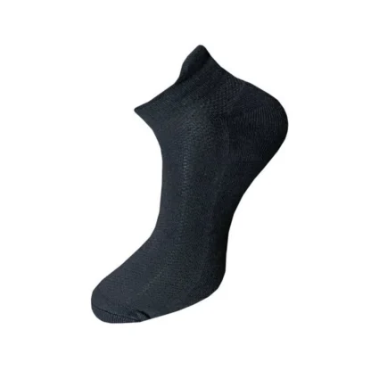 3_Pair Set Unisex Casual Cotton Solid Ankle Length Socks (Multicolor) - Image 2