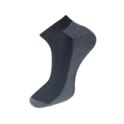 3_Pair Set Unisex Casual Cotton Solid Ankle Length Socks (Multicolor) - Image 2