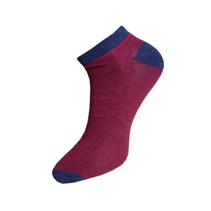 3_Pair Set Unisex Casual Cotton Solid Ankle Length Socks (Multicolor) - Image 3