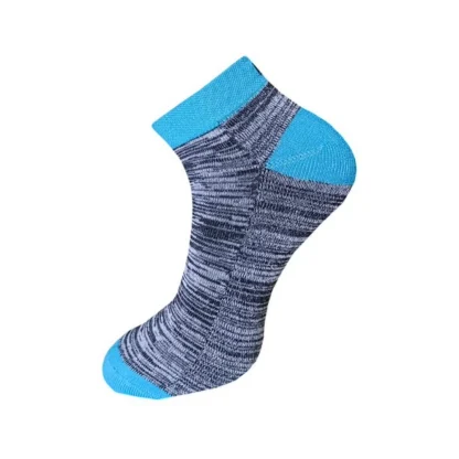 3_Pair Set Unisex Casual Cotton Ribbed Ankle Length Socks (Multicolor) - Image 2