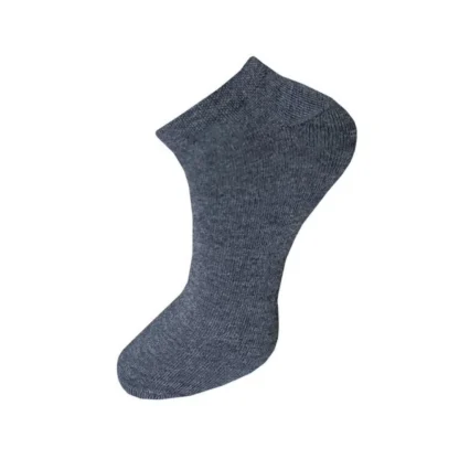 3_Pair Set Unisex Casual Cotton Solid Ankle Length Socks (Multicolor) - Image 4