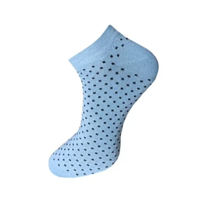 3_Pair Set Unisex Casual Cotton Printed Ankle Length Socks (Multicolor) - Image 4