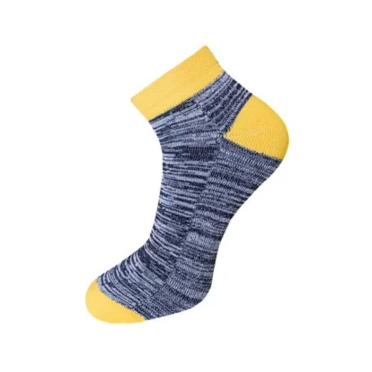 3_Pair Set Unisex Casual Cotton Ribbed Ankle Length Socks (Multicolor) - Image 3