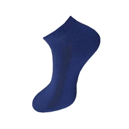 3_Pair Set Unisex Casual Cotton Solid Ankle Length Socks (Multicolor) - Image 4