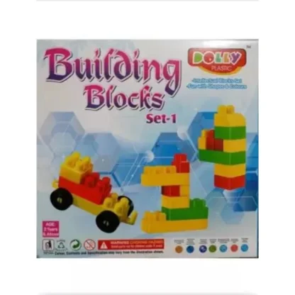 Building Blocks Set | Plastic | Educational Toys | 3+ Years