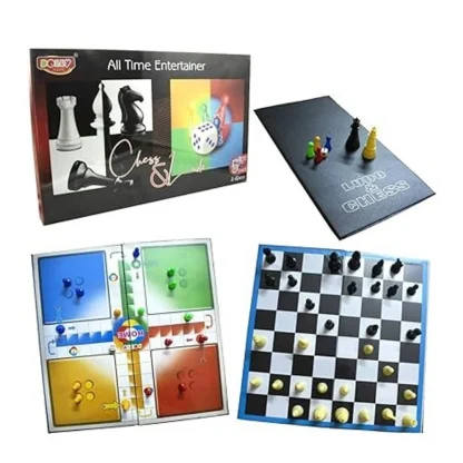 All Time Entertainer Chess&Ludo |  Paper, Plastic Toys |  Board Games | 5+ Years - Image 2