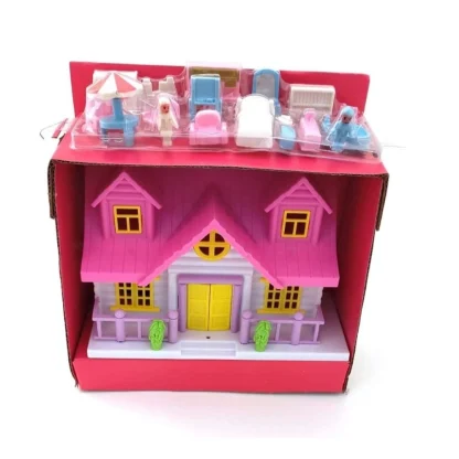 Mini Doll House | Plastic | Toys | 3+ Years - Image 2