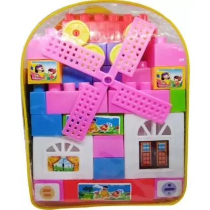 Fan Building Blocks | Plastic | Educational Toys | 3+ Years