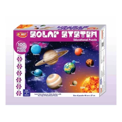 Solar System Puzzle | Cardboard | Educational Toys | 3+ Years - Image 2