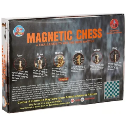 Magnetic Chess |  Magnet, Plastic Toys |  Board Games | 8+ Years - Image 3