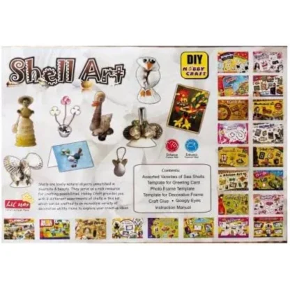 Shell Art | Wood | Educational Toys | 5+ Years - Image 2