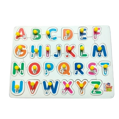 Alphapet With small letter Wooden Puzzle |   Wooden  |   Educational Toys| 3+ Years - Image 3