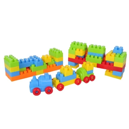 53_Pcs Set Building Blocks | Plastic | Educational Toys | 3+ Years - Image 3