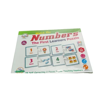 Number Puzzle |   Cardboard  |   Educational Toys| 3+ Years - Image 2