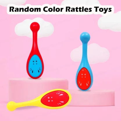 Pack Of_2 2 pcs set Tim rattle | Plastic | Toys | 3+ Months - Image 3